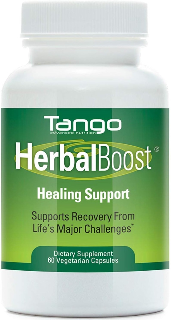 Herbal Boost Natural Herbal Recovery Supplement Supplement Supports Healthy Circulation to Help In Recovery from Life's Major Challenges (60 Vegetarian Capsules)