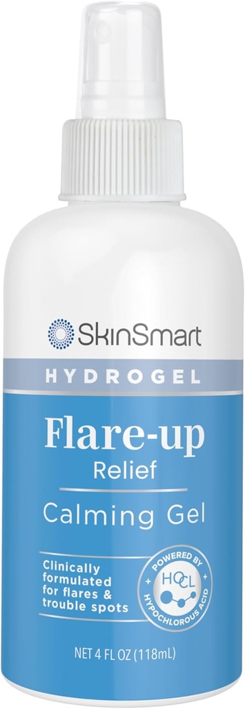 SkinSmart Flare-up Relief Calmant Hydrogel, Protejează pielea uscată mâncărime sensibil și puncte de probleme, 4 oz