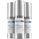 Ser ocular (15ml) Tratamentul sub ochi pentru cercuri întunecate, Picioare și pungi - Ser pentru toate tipurile de piele - Crema anti-îmbătrânire sub ochi - Reduce puffiness - pentru utilizarea zi și noapte - 3 PACK