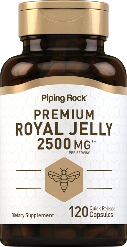 Piping Rock Royal Jelly Capsule 2500 mg 