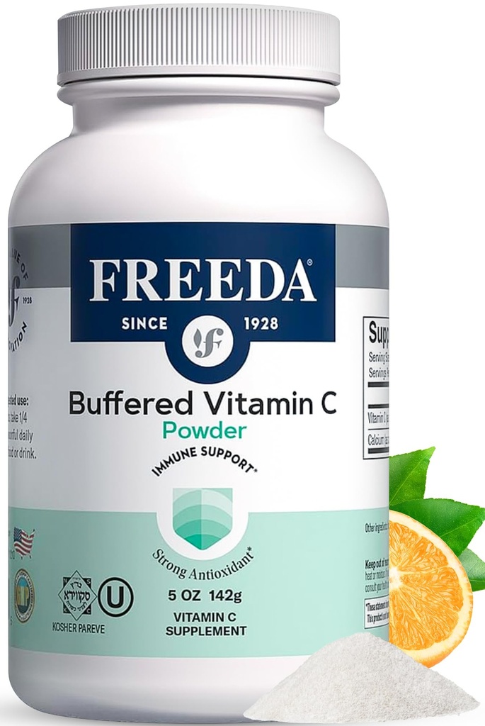 FREEDA Buffed Vitamina C pulbere (Calcium Ascorbat) 