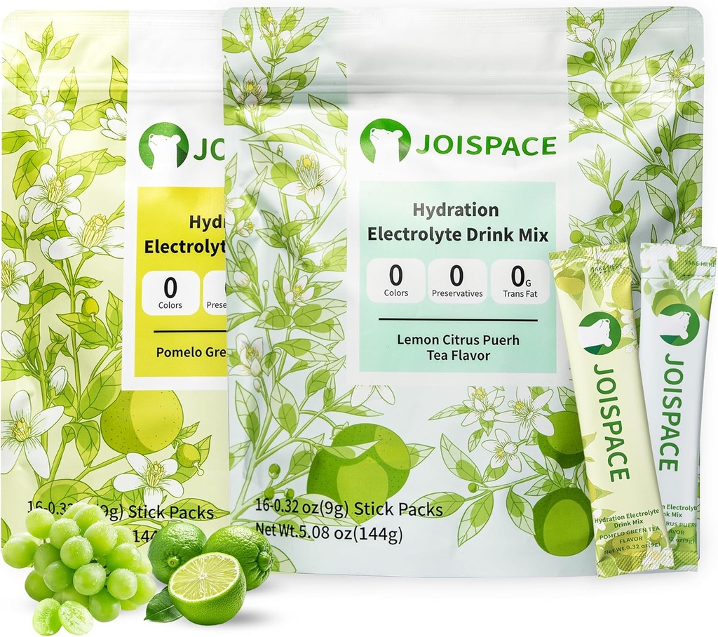 Joispace Electrolyte Drink Mix cu Ceai Polifenoli 