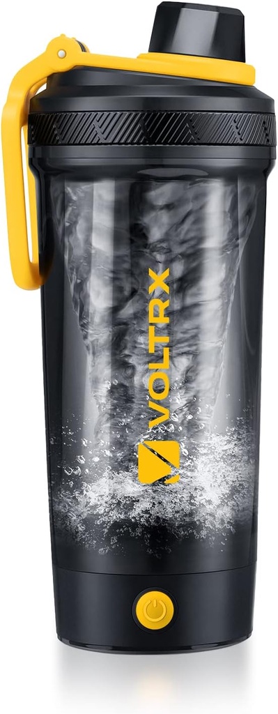 VOLTRX Shaker Bottle, Galliu USB C Reîncărcabile Electric Proteine Shake Mixer, Shaker Cups pentru Shakes Proteine și Mese de înlocuire Shakes, BPA gratuit, Made with Tritan, 24oz