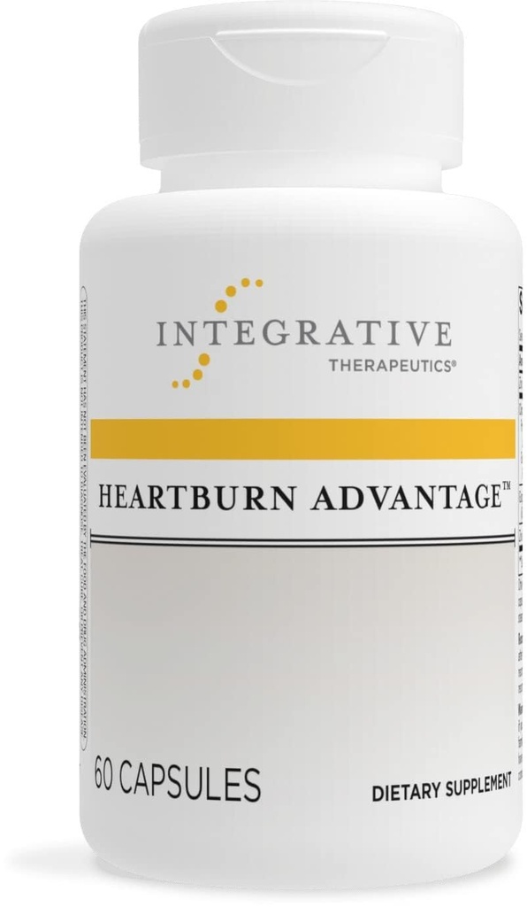 Tehnologii integrate Avantaje la arsuri la stomac - Suport pentru arsuri la stomac ocazionale, Arsuri la stomac şi Greaţă * - Supplement Digestive & GI Health Supplement- Gluten-Free & Dairy-Free - 60 capsule (60 Servings)