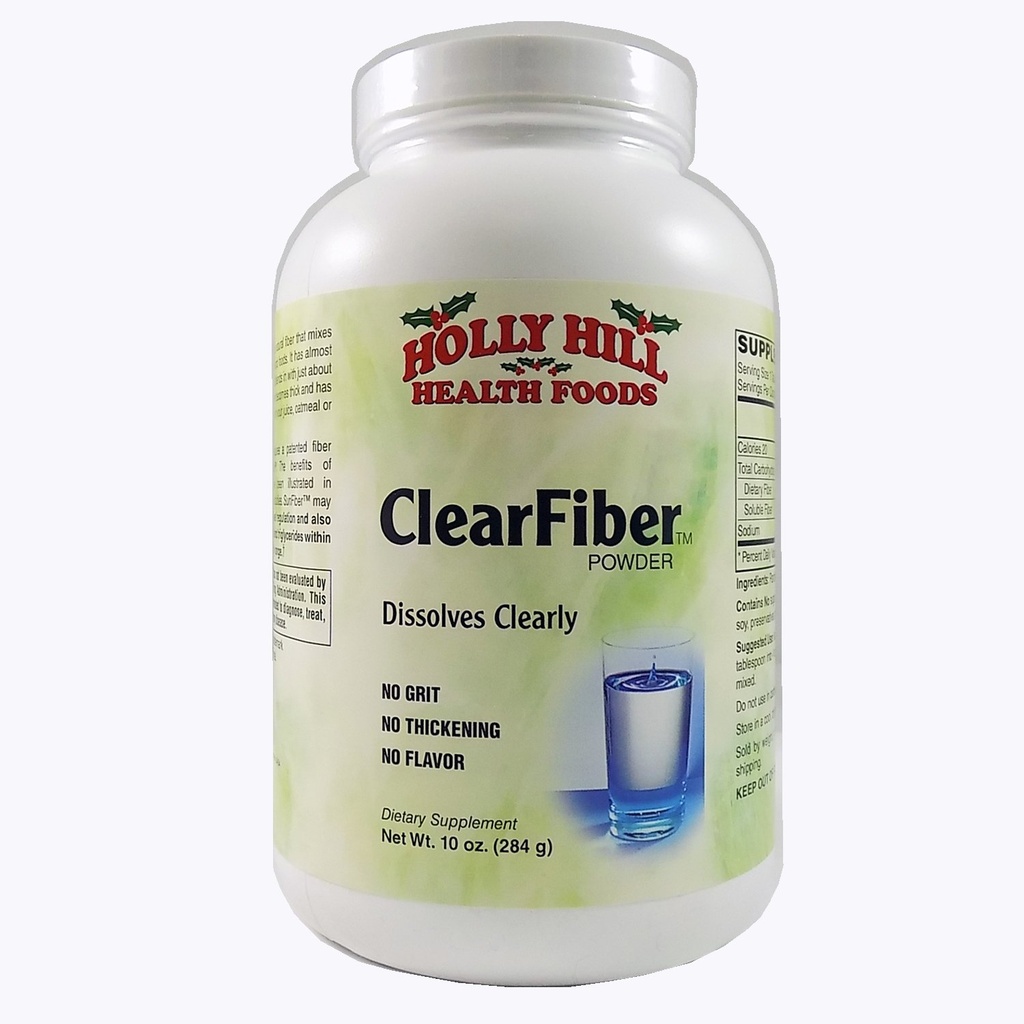 Holly Hill Health Foods, Clar Fiber Powder, 10 Ounce