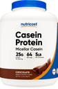 Nutricost Casein Pulbere de proteine 5lb Ciocolata - Micellar Casein, Gluten gratuit, non-GMO