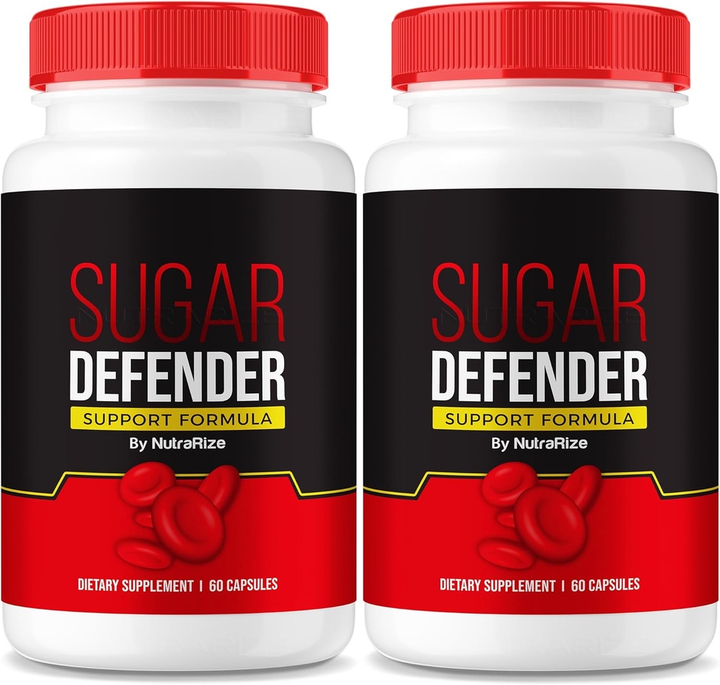 NutraRize (Pachet de 2 Sugar Defender Supliment pentru a menține niveluri sănătoase, de apărare zahăr 24 pastile dietetice toate-naturale, Formula de sprijin avansat pentru Wellness, Recenzii (120 capsule)