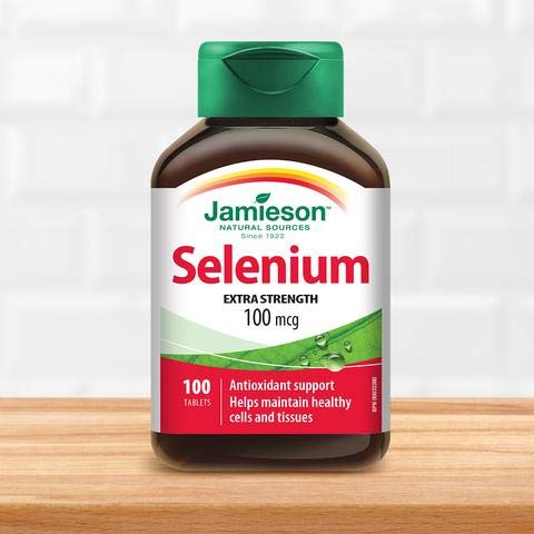 Jamieson Seleniu Drojdie 100mcg, 100 comprimate
