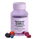 Lemme Chill Stress Relief Gummies cu 300mg KSM-66 Ashwagandha, Lemon Balm, Passionflower & Goji pentru a sprijini relaxarea, Cortisol sănătos & Sleep - Gluten-Free, Non-GMO, mixt Berry (60 Count)