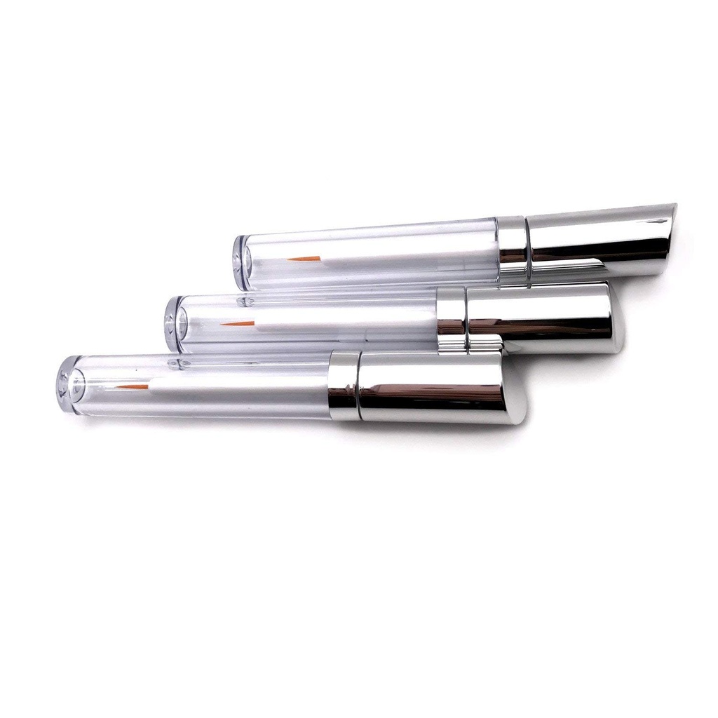2pcs 5ml Acrilic Multifunctional Geanlases Tube Eyeliner Flacoane Sticluță Containere cu aplicatoare Wand Cel mai bun pentru Eyelash / Eyebrow Creștere Serum Castor ulei