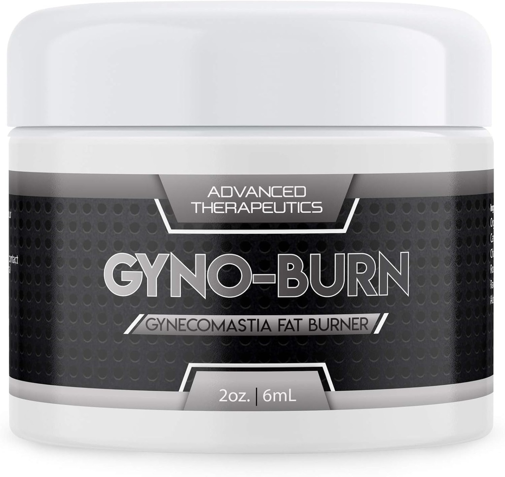 Gyno Burn Gynecomastie Cream Nou 4 Ounce Jar. Burn încăpățânat piept Fat și ferm în sus dvs. Pecs. Fat Burner Cream Lucreaza pentru bărbați și femei