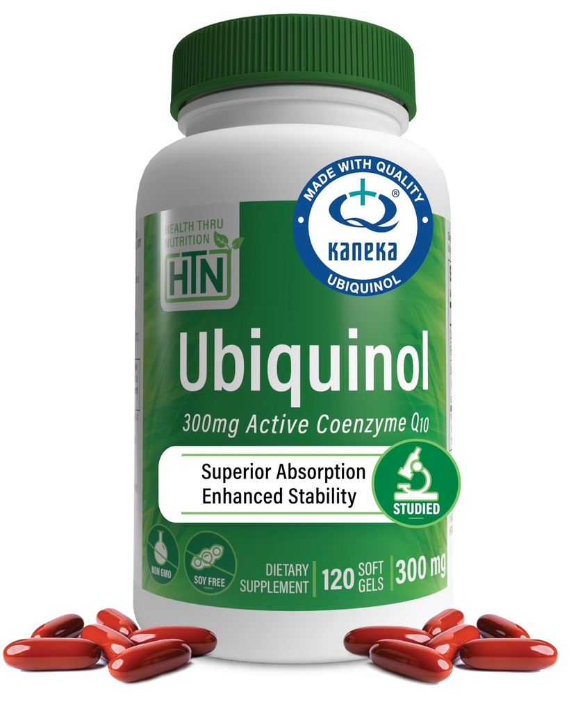 Sanatate Thru Nutritie Ubi6/1999 300mg 120 Softgels ca Kaneka QH redus CoQ-10 