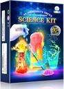 Kituri de știință pentru copii Vârsta 4-12, Jucării Stem cu 90 Experimente științifice, Steam Proiect de învățare jucării educaționale Cadouri de Crăciun & ziua de naștere, Activitatea chimie Set pentru 4+ ani Băieți în vârstă Fete