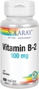 SOLARAY Vitamina B-2 Riboflavin 100 mg cu Aloe Vera 
