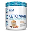 ANS Performance Ketomate Coffee Creamer cu praf de ulei MCT, Delicious, Zahar Free Creamer pentru cafea, Ceai & Shakes, Keto Perfecte pulbere de energie, 20 Servings, 15oz, Caramel Macchiato