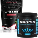NutraChamps Sfeclă Root Chewables & Greens Superfood Powder Bundle