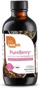 Zahler PureBerry, supliment de frunze de zmeură RED lichid, care consolidează țesuturi uterine și musculare, toate Formula lichid natural care promovează sănătatea uterină, certificate Kosher, 4 oz