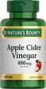 Natura's Bounty Apple Cidru Oţet 480mg Pastile, vegetarian supliment pe bază de plante, 200 comprimate