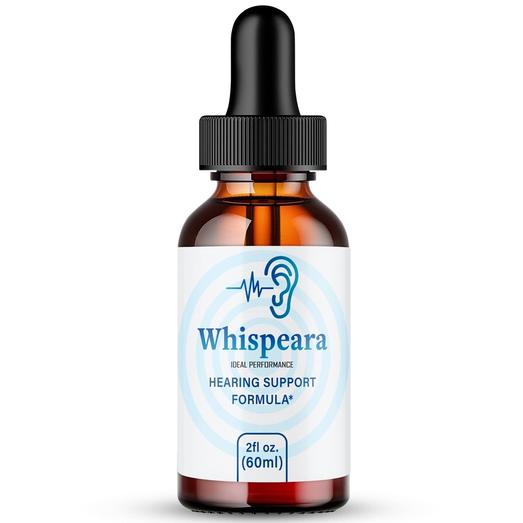 Whispeara Tinitus Relief pentru inelarea urechilor picături, inel clar Tinitus picaturi lichide, Putere maximă, Advanced Formula Supplement de auz, urechi de apel tinitus, Whispeara Recenzii (1 ambalaj)