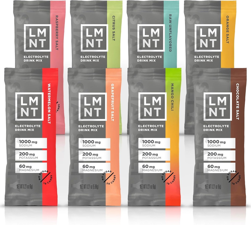 Drink LMNT Zero Sugar Electrolytes - Sample Pack 