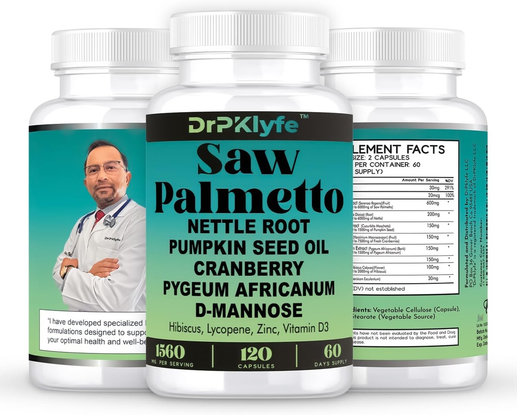 Seminte de dovleac ulei de crestere si par Supliment cu Saw Palmetto pentru femei, DHT Blocker pentru barbati, POSS Prostate Health, Pygeum, Licopen, Mens Health