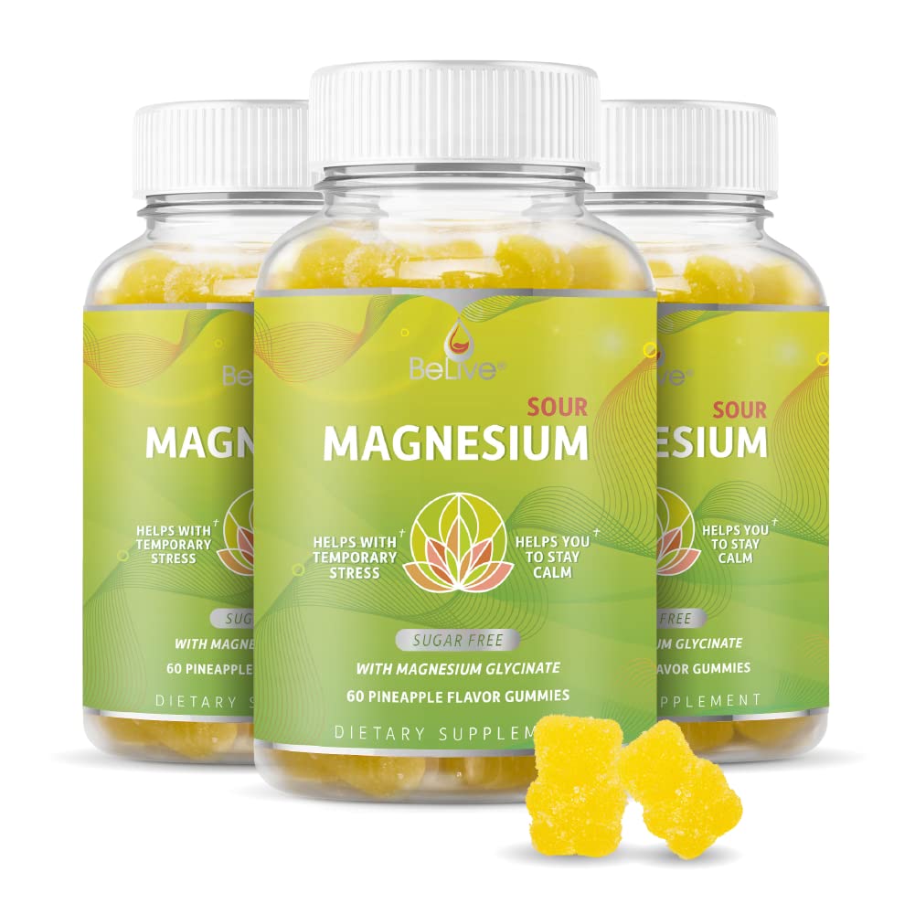 Gume de magneziu BeLive 200mg - 60 Ct 