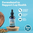 Restavin - Advanced Leg Supplement - Livrare lichida pentru o mai buna absorbtie - Vitamina C, Fier, Valerian, Turmeric, Magneziu & More!