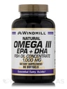 Omega 3 Ulei de peşte 1000 mg Softgels, 90 ct