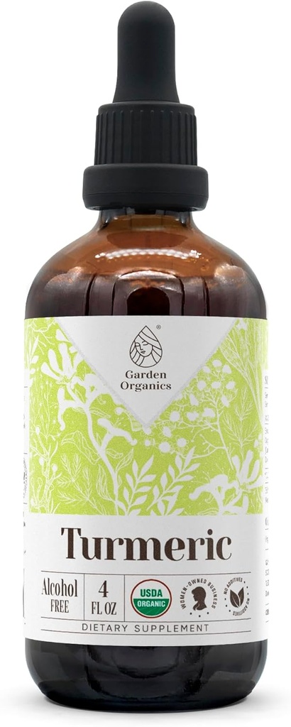 Turmeric USDA Extract organic de alcool-liber 