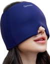 Migrene Relief Cap, Headache Relief Cap Masca Produse, Răcire Odorless Gel Cap de Gheață Wrap pentru Tensiune, Stres, Hangover & Puffy Eyes