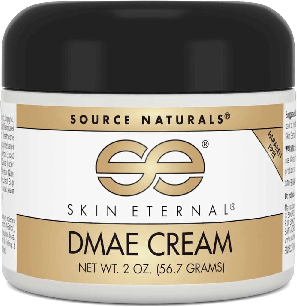 Sursa Naturals Skin Eternal DMAE Cream, Paraben Free - 2 oz