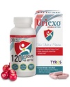 Uriexo capsule de acţiune dublă, Pastilă de afine pentru femei şi bărbaţi Supliment, Tract urinar Curăţaţi şi protejaţi sprijină Wellness & încredere - 30 zile de aprovizionare