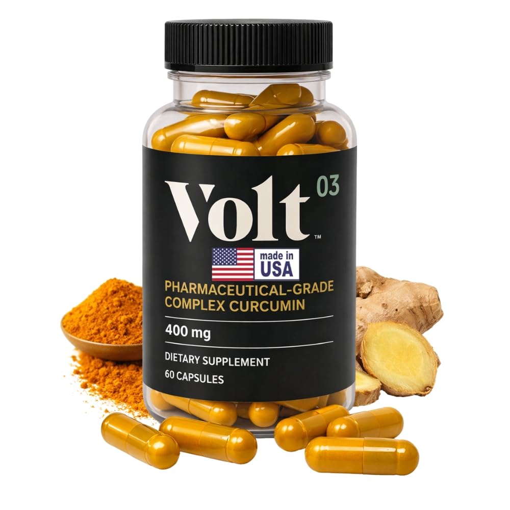 Capsule de Curcumină Turmerică organică, 400 mg Complex Curcurmin - Supliment de Curcumină Farmaceutică-Grade pentru Sănătate Comună, Suport Imun, Răspuns Inflamație & Sanatos, 60 de zile (2 luni) de aprovizionare