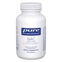 Pure Encapsulations NAC 900 mg - N-Acetyl Cysteine Amino Acid Supplement for Lung & Immune Support, Ficat & Antioxidanti* - 120 Capsule