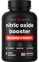 NutraChamps Oxid de azot Supliment, L-Arginină, L Citrulină Malat, AAKG, Pine Bark, Extract de semințe de struguri, Booster de oxid de azot cu rezistență suplimentară, pastile de oxid de azot, Putere, Energie, fluxul de sânge