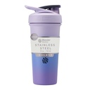 BlenderBottle Sport Sleek Izolat din oțel inoxidabil Shaker Sticla cu whisk sârmă, 25-Ounce, Lavender Ombre 