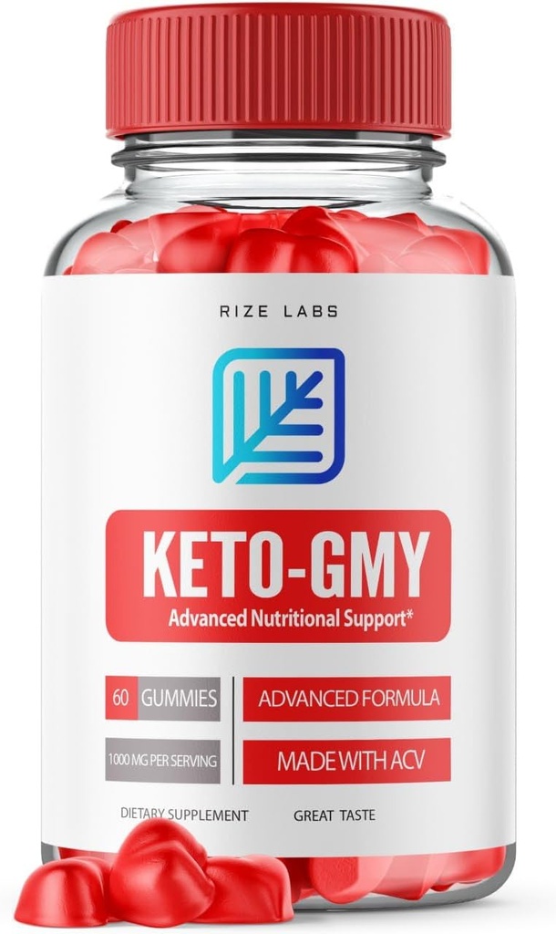 laboratoare de rize - Keto-GMY Gumies pentru pierderea in greutate, gume avansate de sprijin nutrițional, ajută la reducerea Belly Fat, Vegan (60 Gummies)