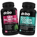 Saw Palmetto pentru femei Pierderea parului & Colon Cleanser - DHT Blocker pentru femei Creștere & 15 zile Colon Cleanse pastile de dezintoxicare intestinală - Saw Pure Palmetto pierderea parului Suplimentul Bowel Mișcarea capsulelor