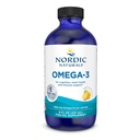 Nordic Naturals Omega-3, Lemon Flavor - 8 oz - 1560 mg Omega-3 - Ulei de pește - EPA & DHA - Suport imun, Brain & Heart Health, Optimal Wellness - Non-GMO - 48 Servings