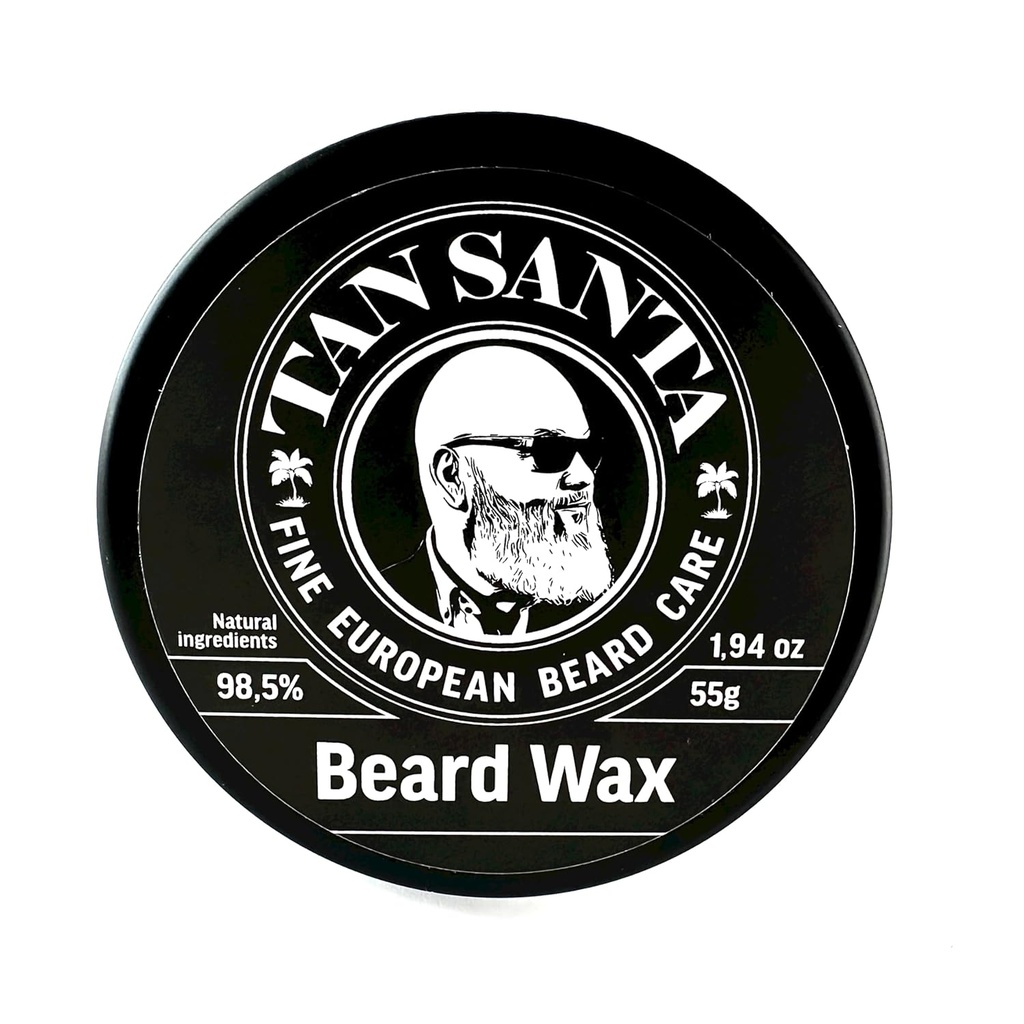 Beard Wax/Balm/Butter pentru bărbaţi cu ulei de Bergamot şi ceară de albine - Softner şi Moisturizer pentru omul modern