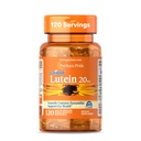 Pride Premium LutieldTM Lutein Carotenoid 20 mg cu Zeaxantină pentru bărbaţi şi femei, Supliment alimentar pentru suport de sănătate oculară, 8 Luna de aprovizionare, 120 Easy-to-Swallow Softgels