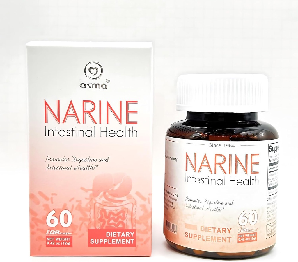 Asma Narina Intestinal Health Supliment Probiotic 60 Capsule Lactoză Gratuită