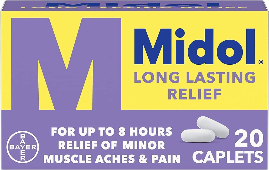 Midol lung ajutor de durată - 20 capete, pachet de 6