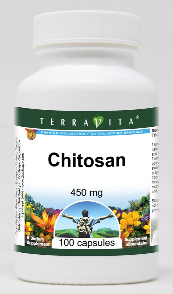 Chitosan - 450 mg (100 capsule, ZIN: 51716)
