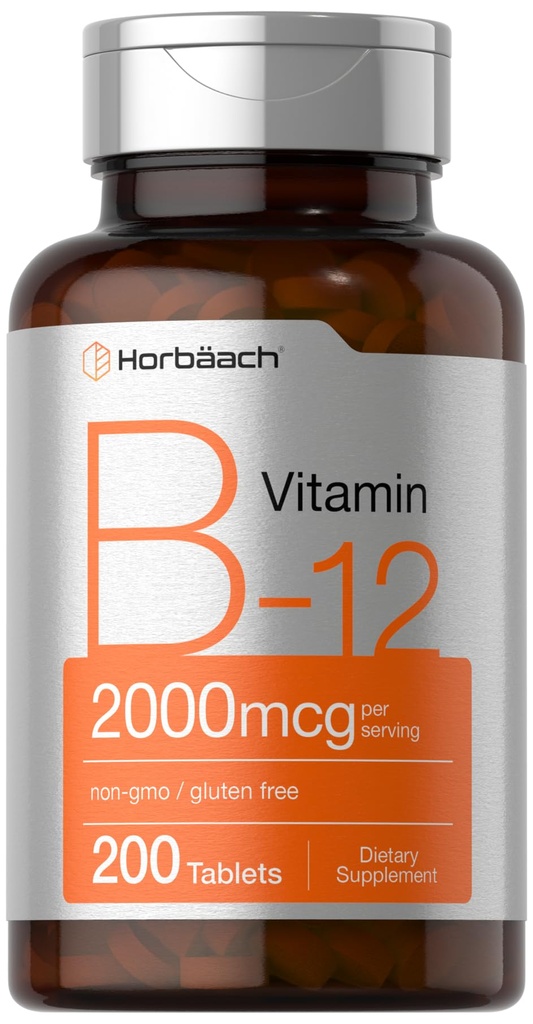 Horbäach B12 Vitamina 2000 mcg 