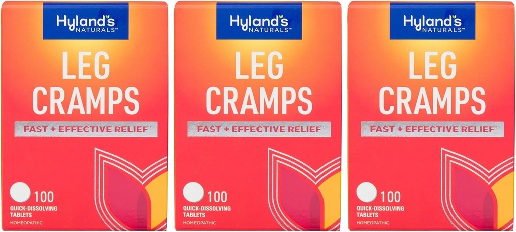 Crampe picior Hyland, relief de picior, Calf, Charley Cai, și cramps picior, 100 comprimate rapid-dizolvare 3pack (300 Total)