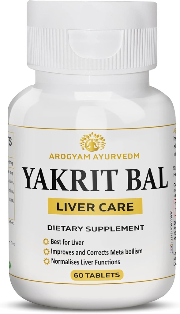 Dr. Pushp AROGYAM AYURVEDM YAKRIT BAL 