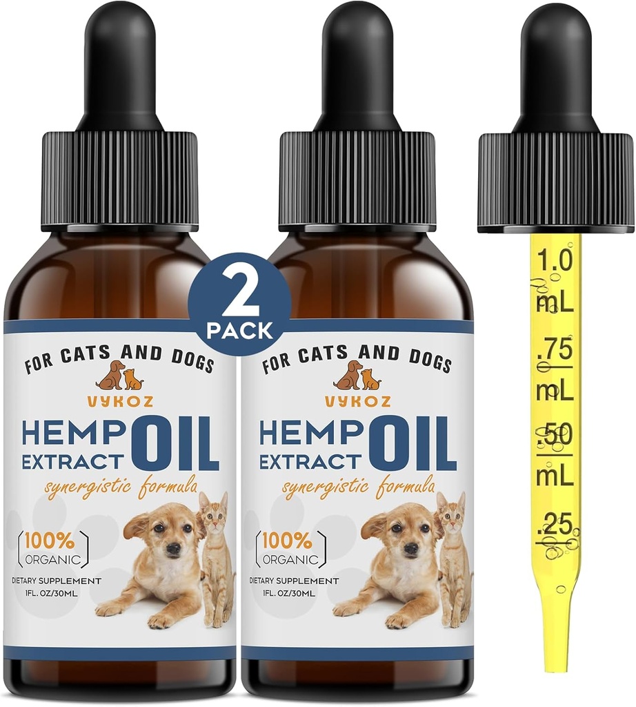 Hemp Oil for Dogs and Cats