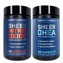 Laburi de putere Labs Oxid de azot + DHEA 100mg - Supliment de oxid de azot - Cel mai bun supliment de oxid de azot pentru bărbaţi şi Suplimentul DHEA pentru bărbaţi DHEA 100mg