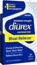 Diurex Cafeina-Free Bloat Relief, Putere maximă, Relieve apă Bloat Disconfort, Până la 6 ore de ajutorare, 24 Conte